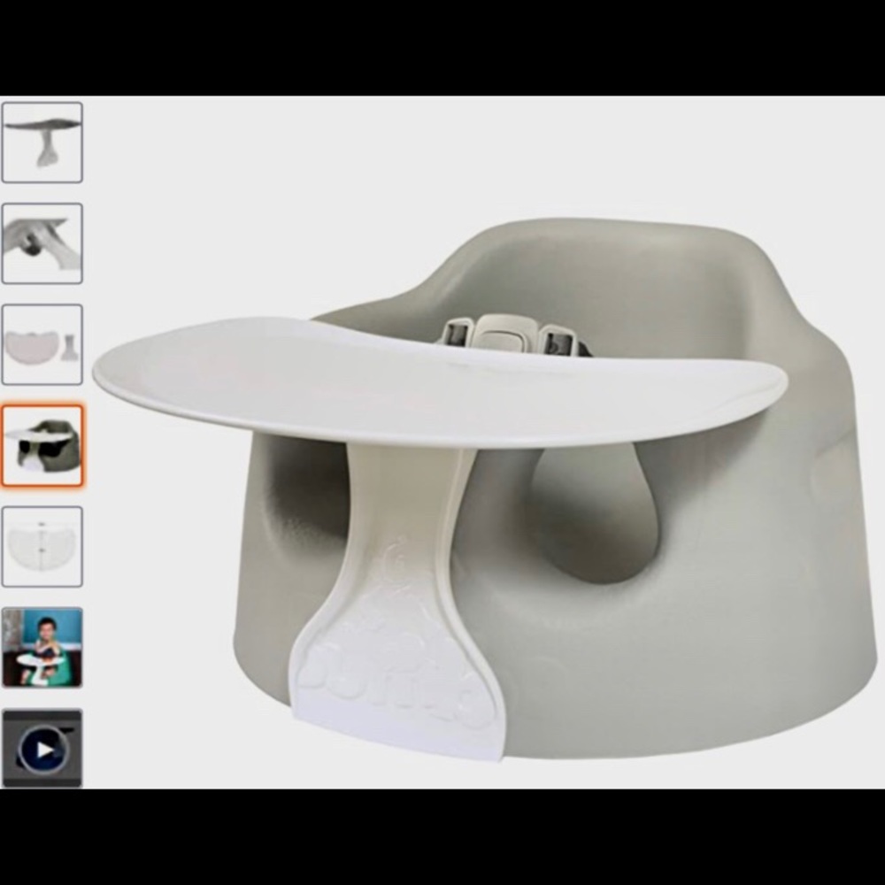 Bumbo floor seat with Tray included